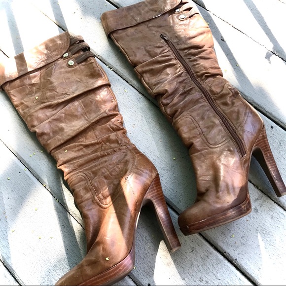 jessica simpson platform knee high boots